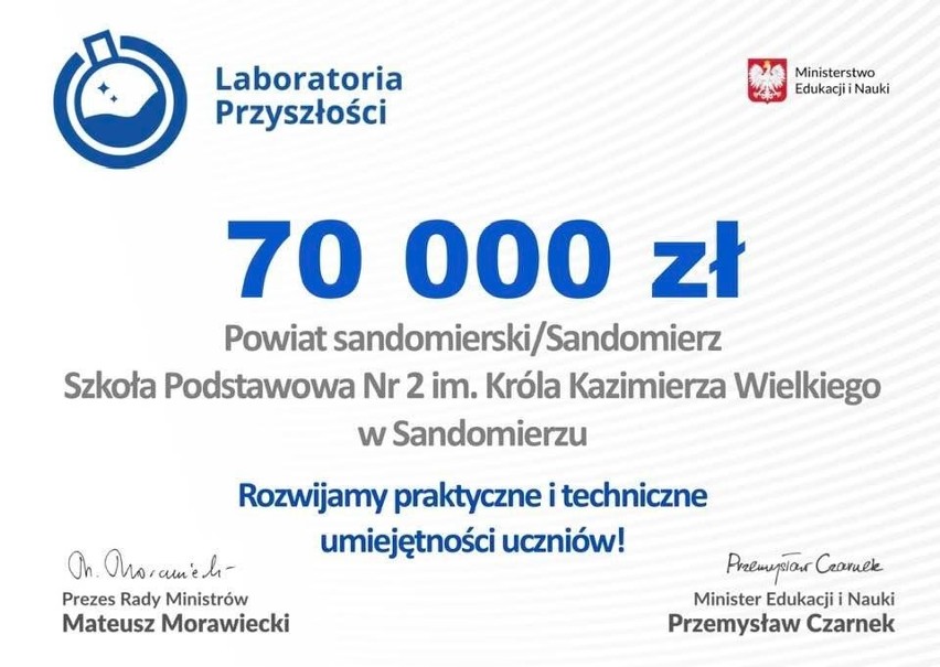 Szkoła Podstawowa numer 1 w Sandomierzu - 131 100 złotych...