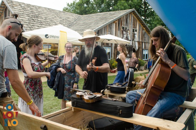 Festiwal Folkowisko w Gorajcu koło Cieszanowa.