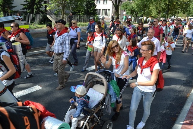 Rybnicka Pielgrzymka na Jasną Górę Wyruszyła