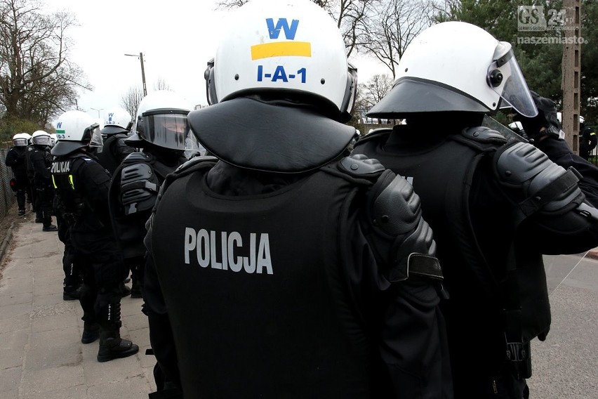 Kibice z Warszawy dotarli do Szczecina około godz. 16.30