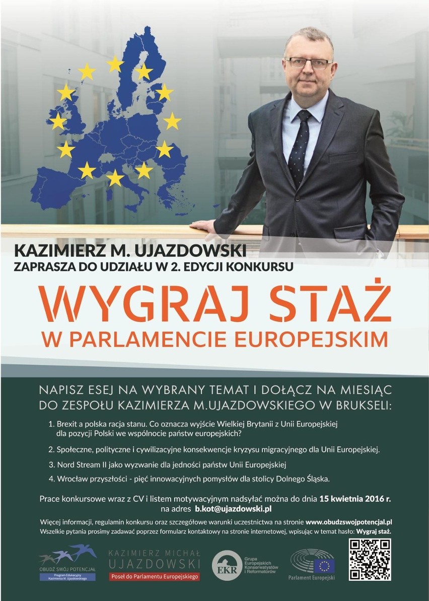 Wygraj staż w Parlamencie Europejskim