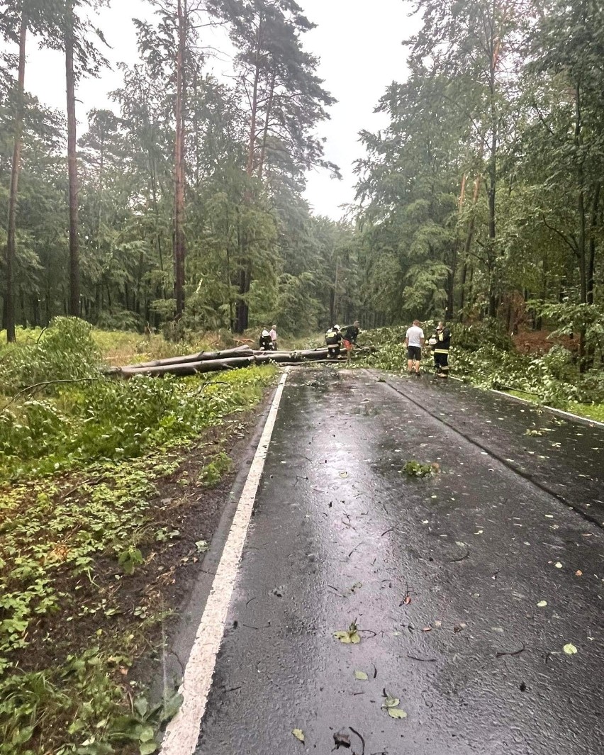 Nawałnice, podtopienia i utrudnienia w powiecie krakowskim