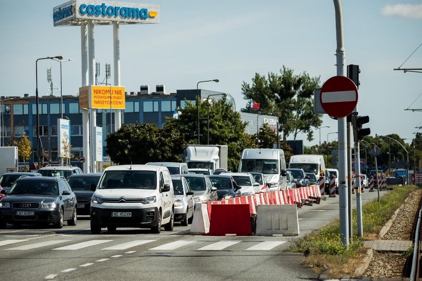 Na rozmaite utrudnienia drogowe w rejonie ul. Fordońskiej i...