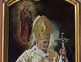 Uroczyste wprowadzenie relikwii i poświęcenie obrazu św. Jana Pawła II w kościele franciszkanów w Przemyślu