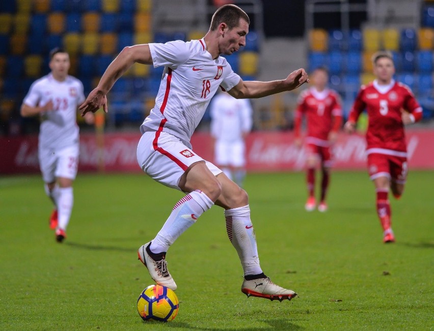 Paweł Tomczyk grał jesienią też w reprezentacji U-21. W...