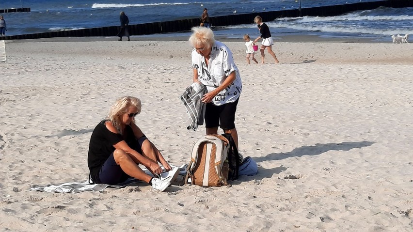 W sobotę w pasie nadmorskim panuje bardzo słoneczna pogoda....