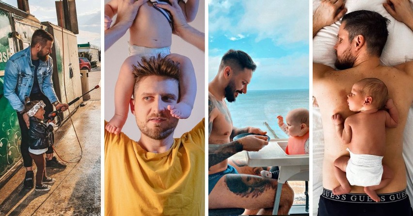 Najfajniejsi polscy ojcowie na Instagramie. Jeżeli ich nie znasz, to jest okazja w #dzieńojca