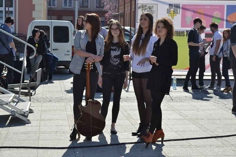 Happening na rzecz hospicjum w Częstochowie