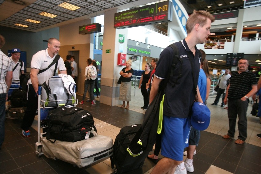 FIVB Mistrzostwa Świata w siatkówce 2014: Niemcy i Finowie już w Katowicach [ZDJĘCIA]