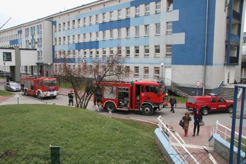 Pożar w Wojewódzkim Szpitalu Zespolonym