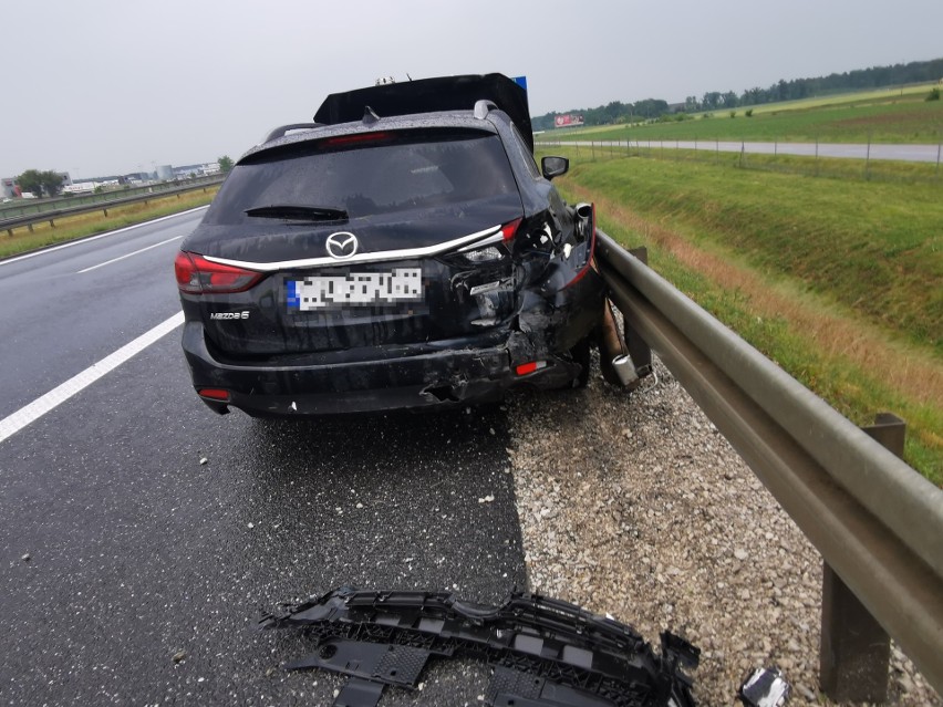 Do poważnego wypadku doszło na autostradzie A1 w...