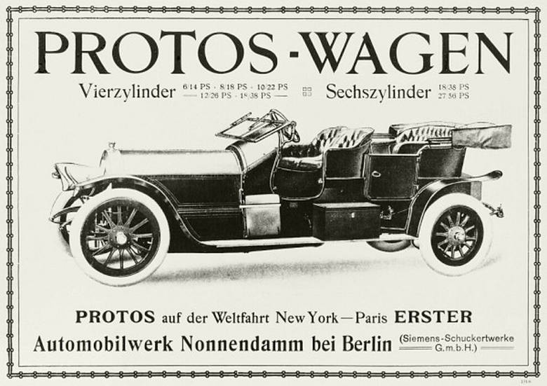 Ogłoszenie prasowe z około 1910 roku. Siemens chwali się...