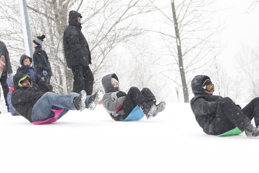 Tłumy na Górce Środulskiej w Sosnowcu