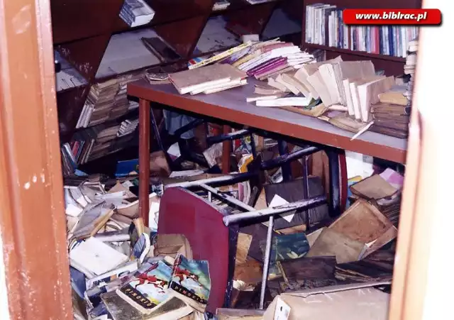 Powódź w 1997 roku zniszczyła tysiące woluminów w raciborskich bibliotekach
