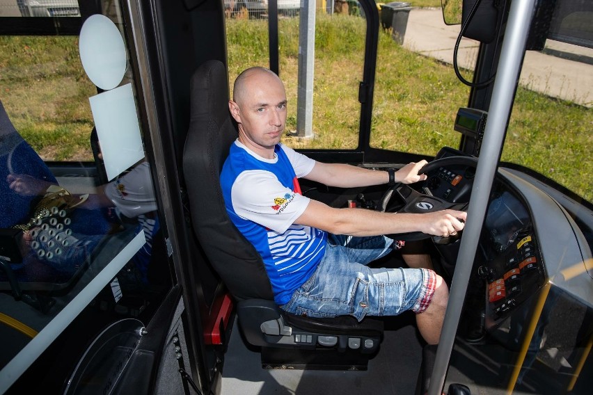 Kierowca autobusu miejskiego MZK został mistrzem Polski i...