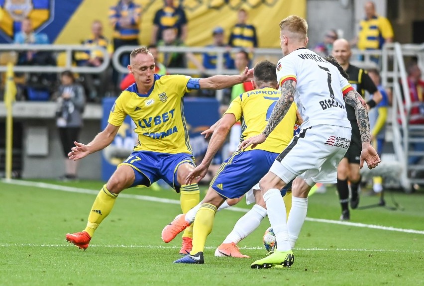 Mecz Arka Gdynia - Jagiellonia Białystok