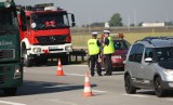 Zderzenie 3 pojazdów na autostradzie A4 pod Wrocławiem. Jedna osoba jest ranna. Tworzą się spore korki 