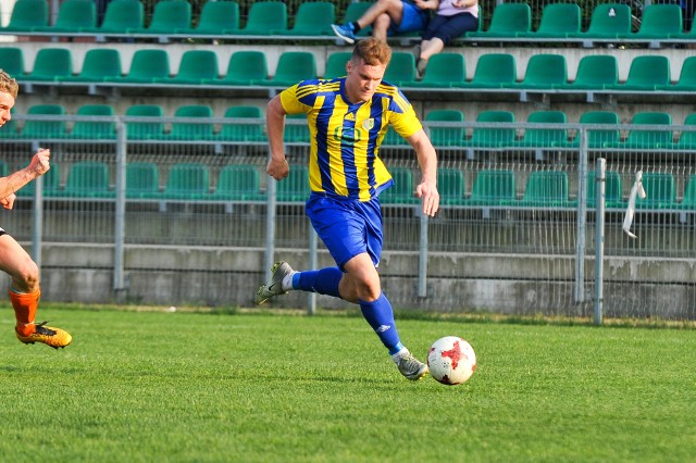 Dennis Gordzielik strzelił Polonii dwa gole.