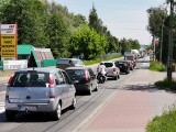 Trzebinia. Trwają prace na wiadukcie na drodze krajowej 79. Wprowadzono ruch wahadłowy [ZDJĘCIA]