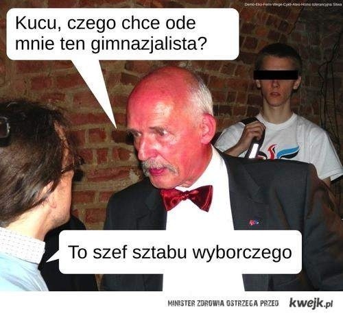 Znalezione obrazy dla zapytania: memy z politykami