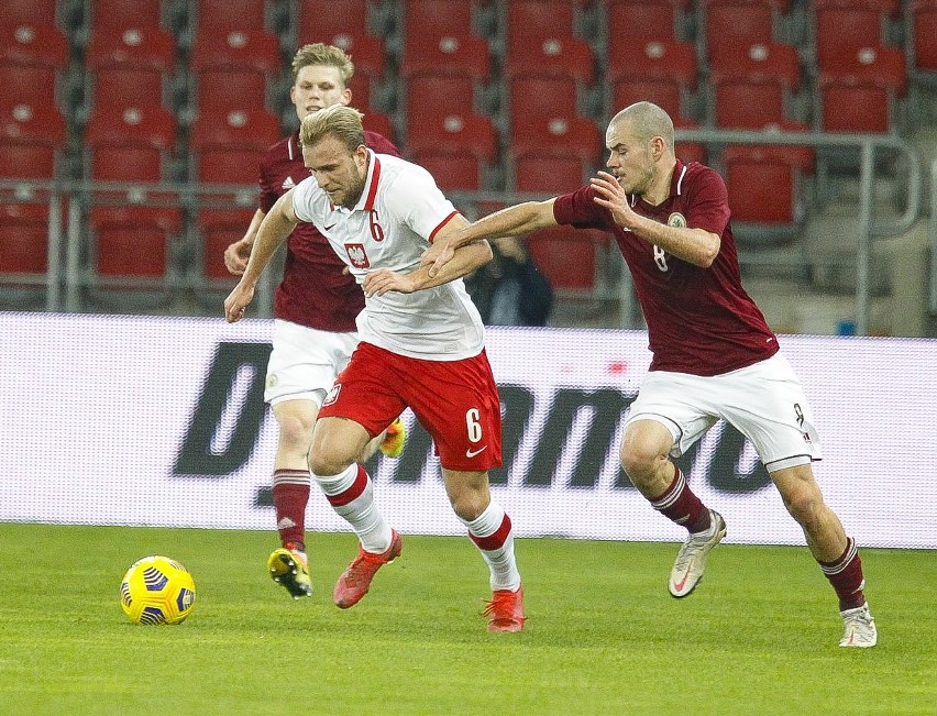 Polska pokonała Łotwę na stadionie Widzewa w Łodzi. Walka o awans na Euro U21. Zdjęcia