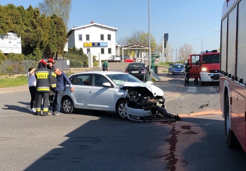 Wypadek w Jastrzębiu: 64-latka zagapiła się i nie zatrzymała...