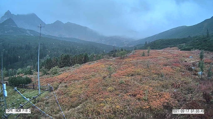 Tatry. Koniec z piękną jesienią. Nadciąga mróz. Na Rysach nawet minus 12 stopni odczuwalnej temperatury 