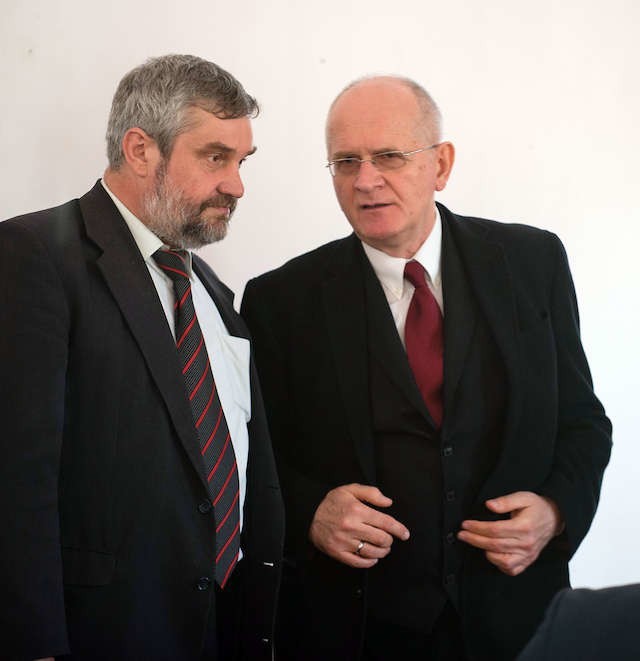 Od lewej: Jan Krzysztof Ardanowski i Krzysztof Czabański