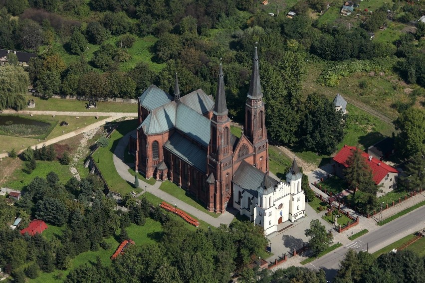 Sosnowiec: zobacz dzielnicę Zagórze na zdjęciach lotniczych [FOTO]