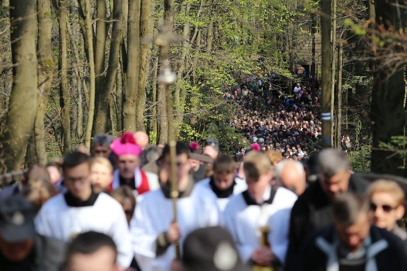 Wielkopiątkowa Droga Krzyżowa na Święty Krzyż