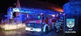 Tragiczny pożar w Kożuchowie. Zginął mężczyzna, którego przygniótł strop. Z budynku ewakuowano ponad 20 osób!