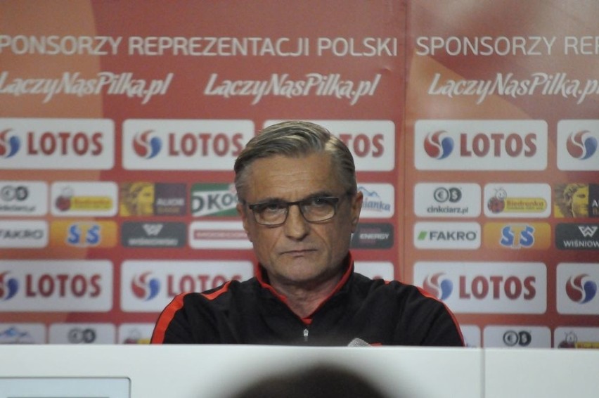 Adam Nawałka przed meczem Polska - Serbia