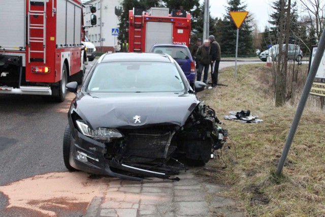 Wypadek w Będzinie