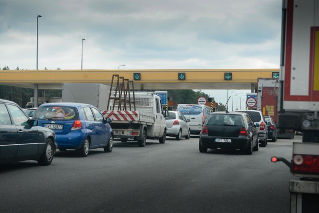 Do zdarzenia doszło przed punktem poboru opłat autostrady A1 w Nowej Wsi pod Toruniem