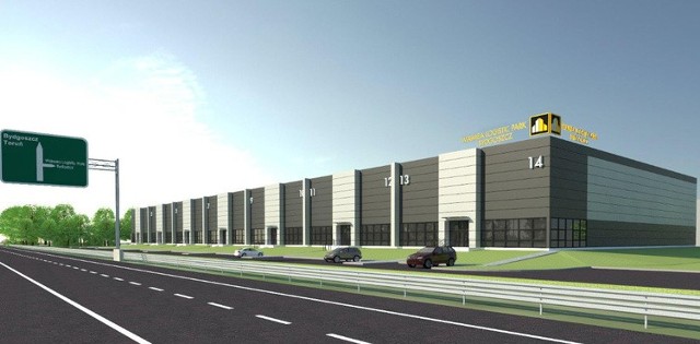 Wizualizacja Waimea Logistic Park Bydgoszcz