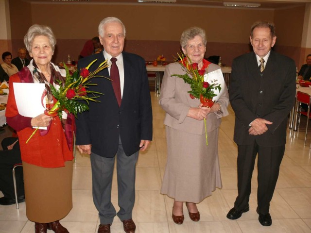 Sześćdziesięciolecie małżeństwa obchodzili Zofia i Jan Basterowie z Radomyśla nad Sanem oraz Kazimiera i Eugeniusz Żyłkowie z Antoniowa.