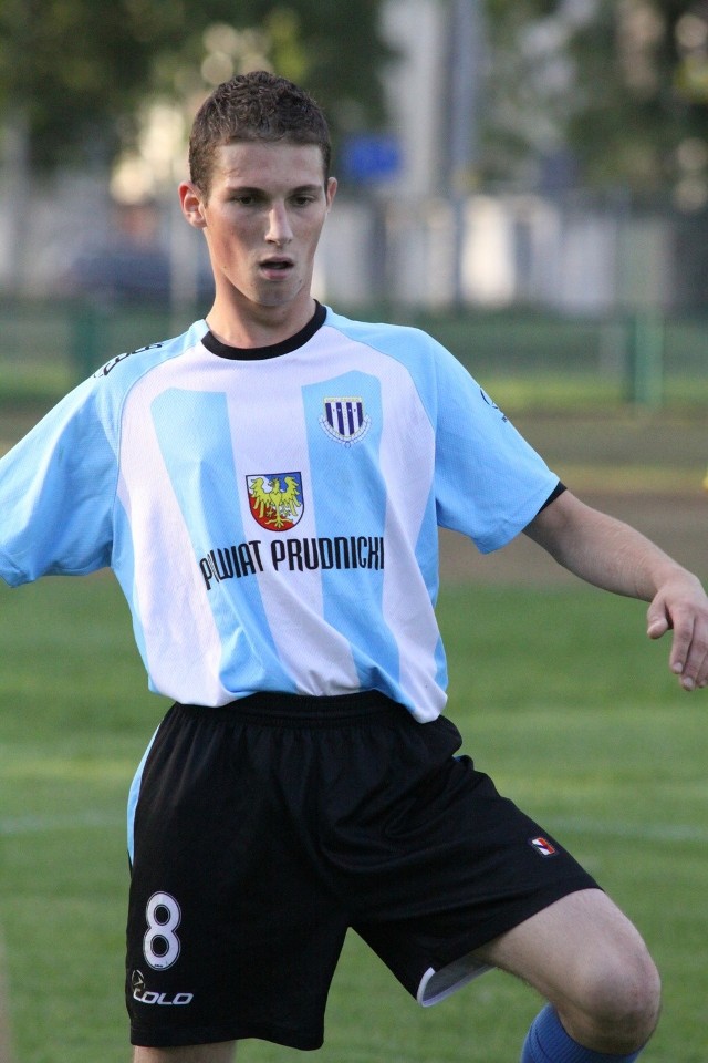 Łukasz Mazur zdobył w pierwszym meczu turnieju finałowego dwa gole dla naszej drużyny.