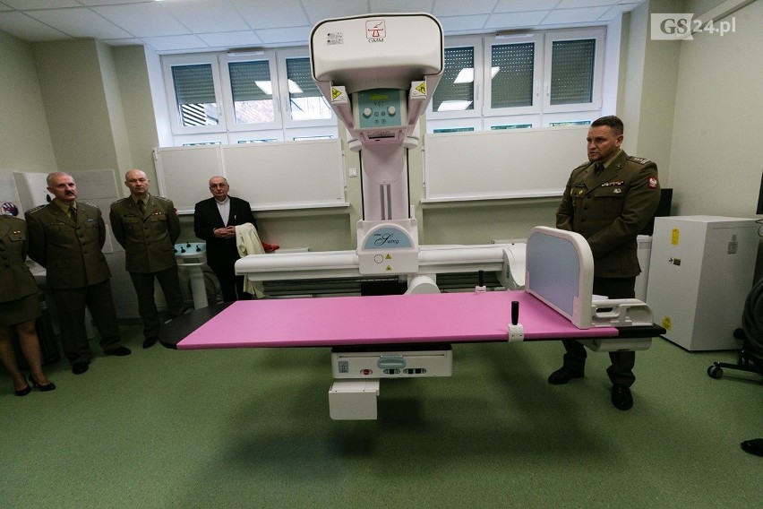 Szpital wojskowy może się pochwalić najwyższej jakości aparatem rentgenowskim