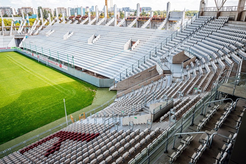 Stadion ŁKS wygląda imponująco. Ależ cudowny widok [GALERIA ZDJĘĆ]