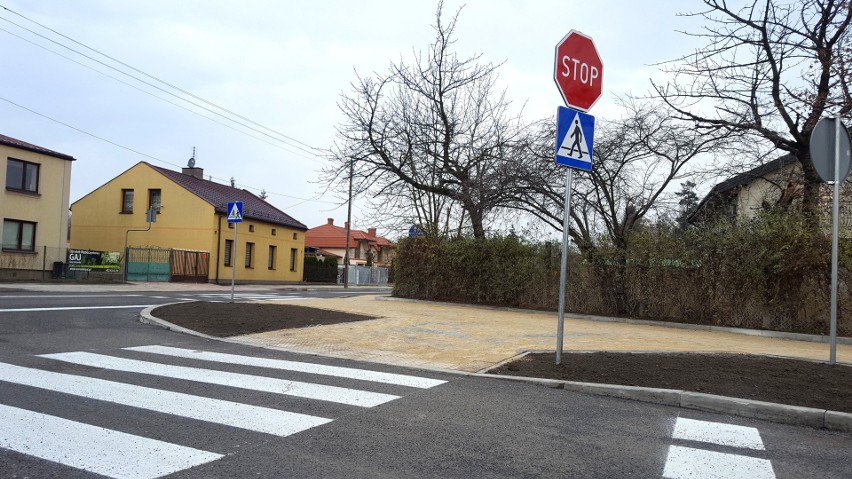 Zmodernizowane skrzyżowanie ulic Traugutta i Żeromskiego