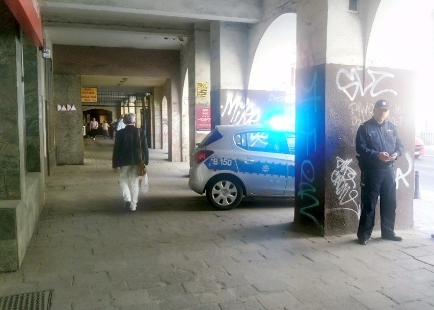 Napad na pocztę w centrum Wrocławia