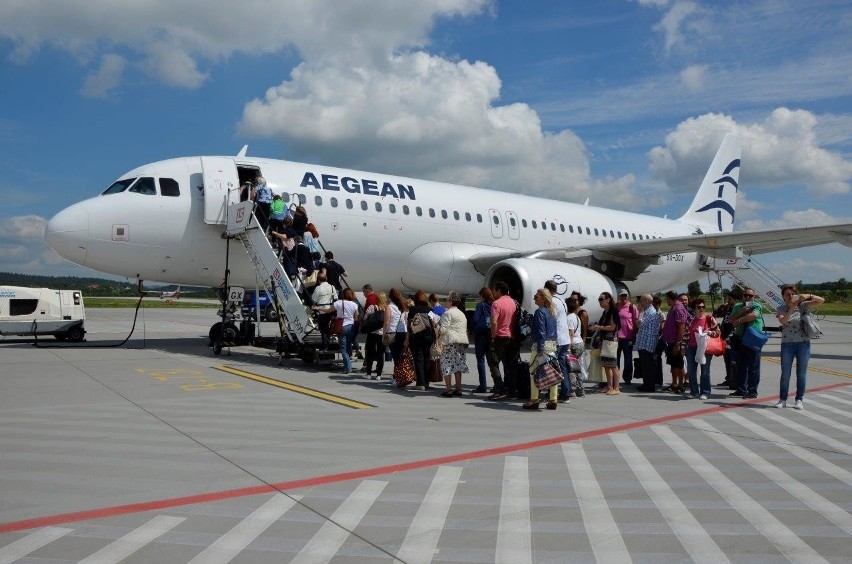 Greckie Aegean Airlines uplasowały się tuż za austriackim...