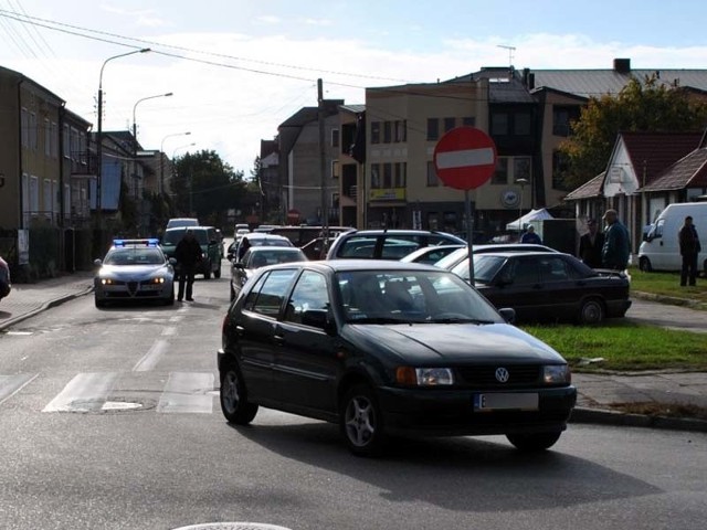 Do wypadku doszło na skrzyżowaniu ulicy Nowomiejskiej i Wierzbnej