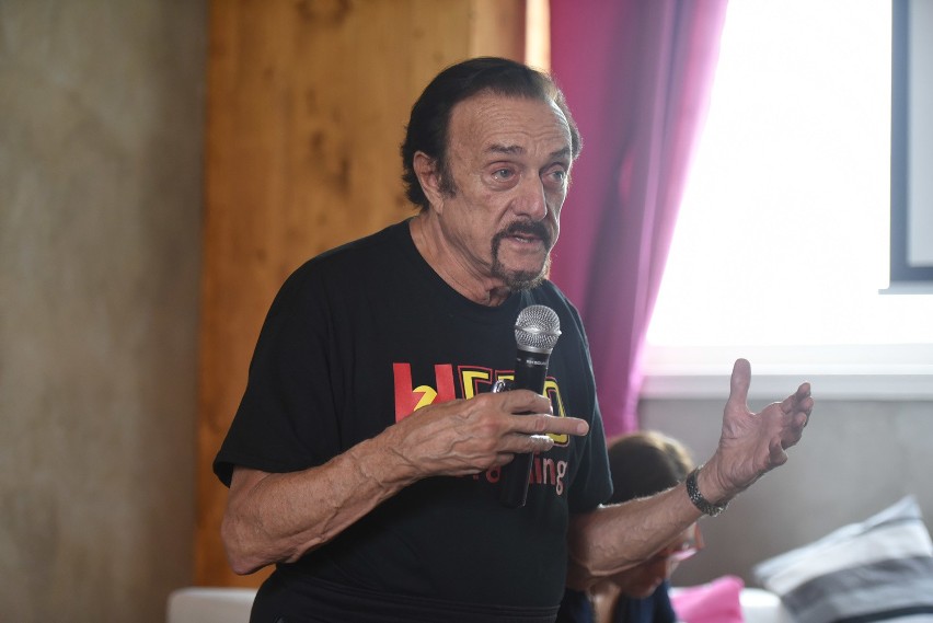 Profesor Philip Zimbardo wygłosił dziś wykład w Centrum...