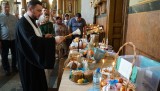 Paska i świece w święconce. W Łodzi prawosławni i grekokatolicy obchodzą Wielkanoc