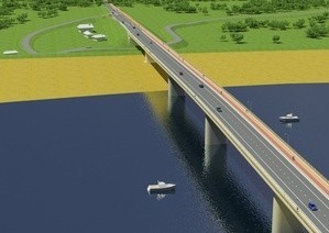 Projekt mostu w Solcu nad Wisłą.