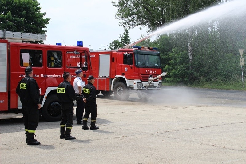 Strażacy szybko opanowali zagrozenie.