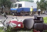 Tragedia w Woli Żyrakowskiej. Nie żyje 31-letni motocyklista, który czołowo zderzył się z ciężarówką