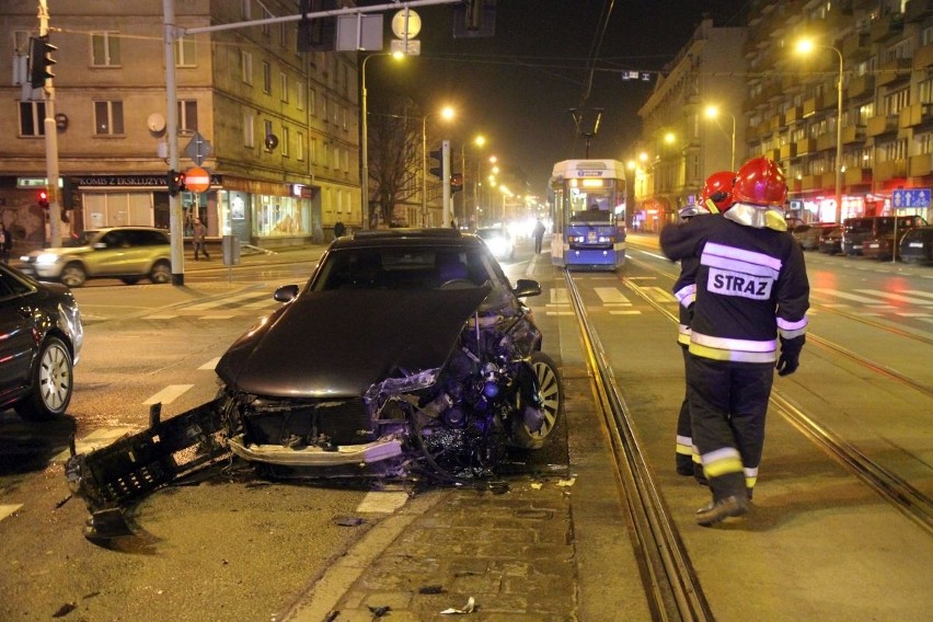 Wypadek na skrzyżowaniu Kołłątaja i Kościuszki