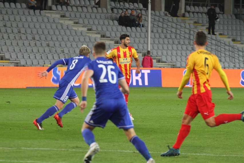 Korona Kielce pokonała Wisłę Płock 2:0. Trafiali Możdżeń i Jukić